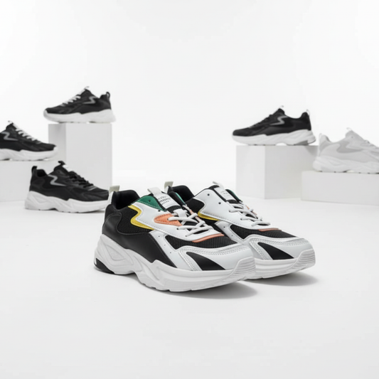 Men’s Chunky Casual Sneakers – Lightweight Comfort & Street Style